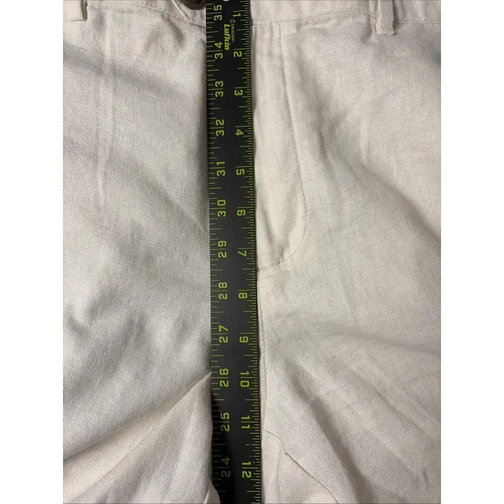 Banana Republic Linen / Cotton Blend Shorts Size 36